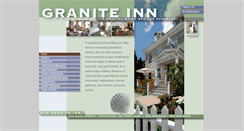 Desktop Screenshot of oldgraniteinn.com